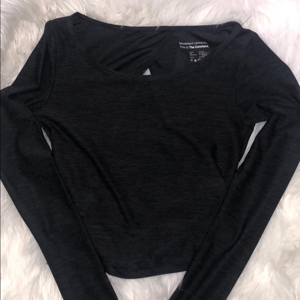 Aritzia: The Constant Long Sleeve Open Back Top